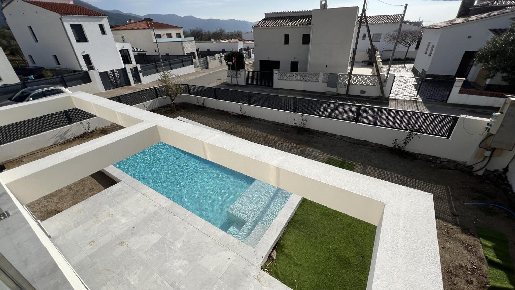 Villa Casa Moderna Roses Con Piscina Y Jardin Mas Bosca, Roses Palau-Saverdera Exterior foto